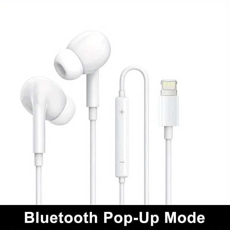 Iphone Earphones 14 13 12 11 Max Mini 8 7 6s X XS XR SE In-ear Wired