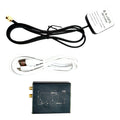 1-30MHz SI5351 WSPR Transmitter Hardware with TCXO GPS Auto QTH Positioning 23dBm Connector for Test Measurement Tool Accessory Zpaxo black