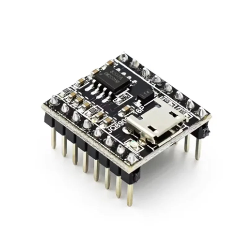 JQ8900-16 Music Intelligent Voice Broadcasting Module Customization Zpaxo JQ8900-16P