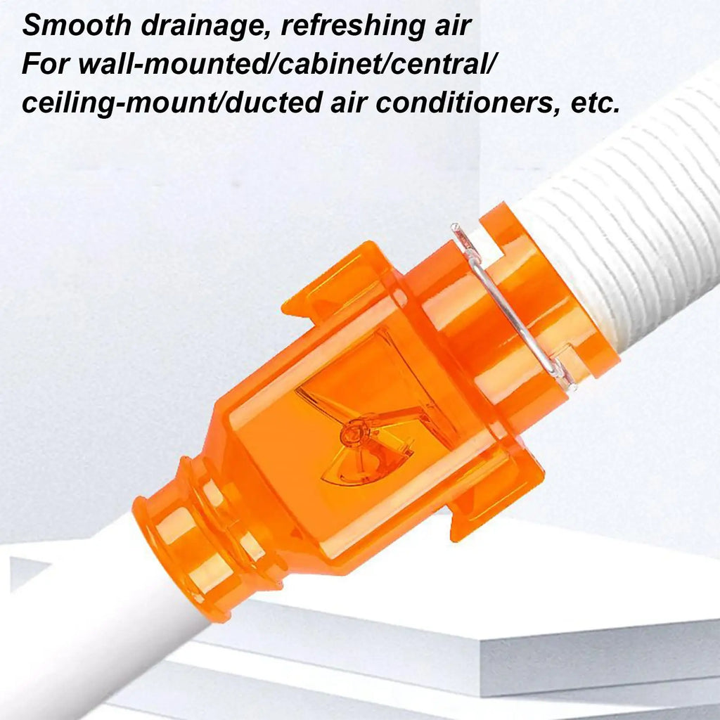 AC Drain Three Proof Valve Anti Backflow One Way Check Odor Insect