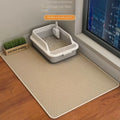 90X60CM Cat Litter Mat Waterproof Double Layer Pet Litter Box Mat Pet Toilet Cat Mat Nonslip Sand Cat Washable Mat Pet Clean Zpaxo YELLOW 60x90cm