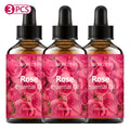 Rose Essential Oil Natural Fragrance Suitable Body Massage Treatments Zpaxo Rose 3pcs 30ml