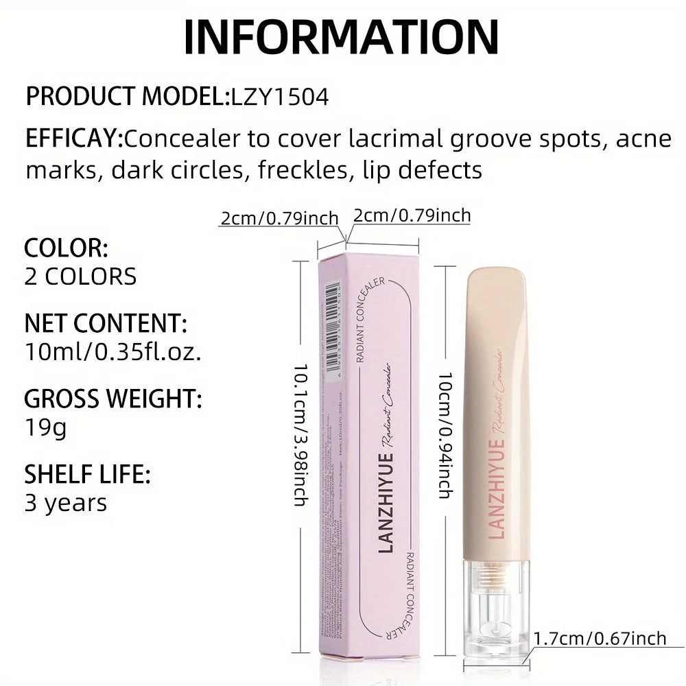 Concealer cream to cover facial spots and acne marks Powerful giant concealer stick pen Zpaxo