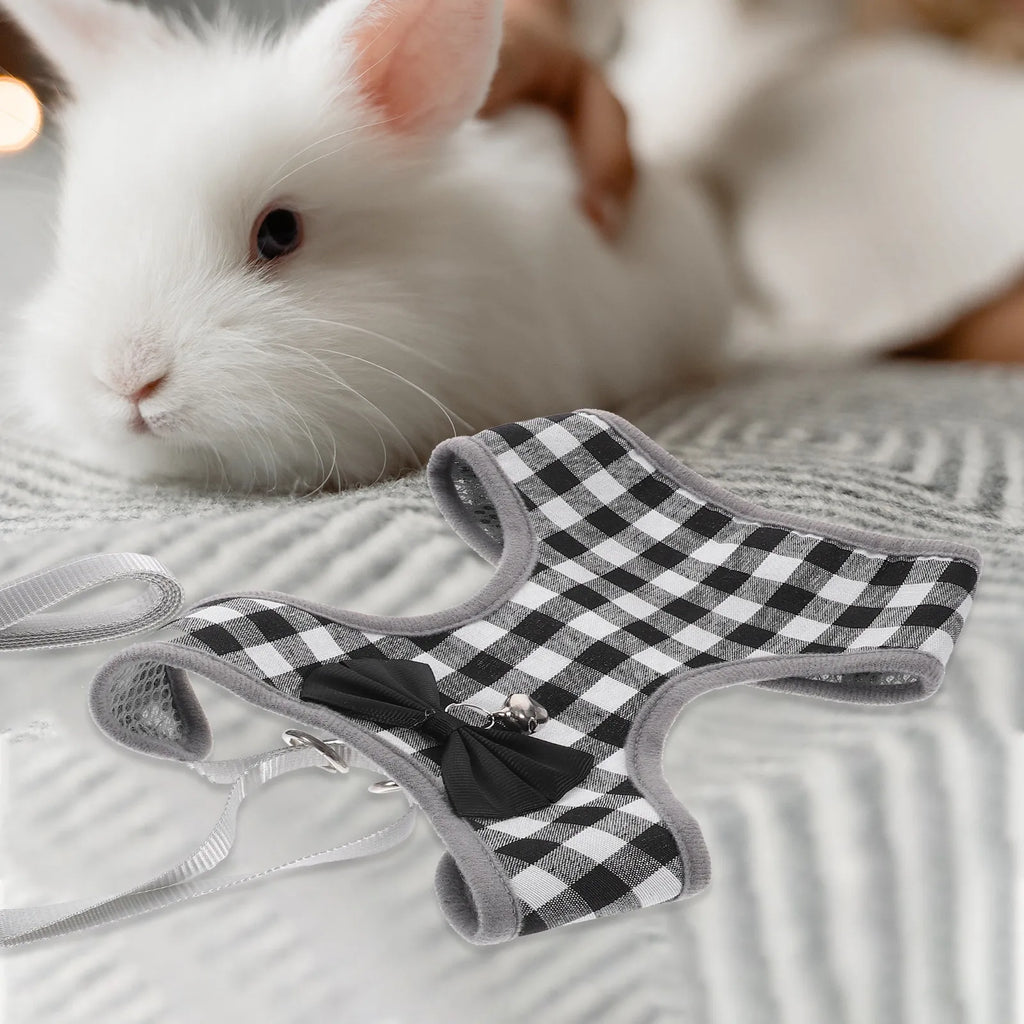 Rabbit Garment Leash Exquisitely Sewn Bunny Clothes Rope Lightweight