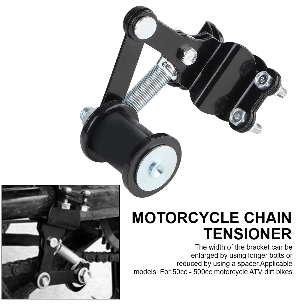 Motorcycle Chain Adjuster Tensioner 4 Wheeler Motorized Bike