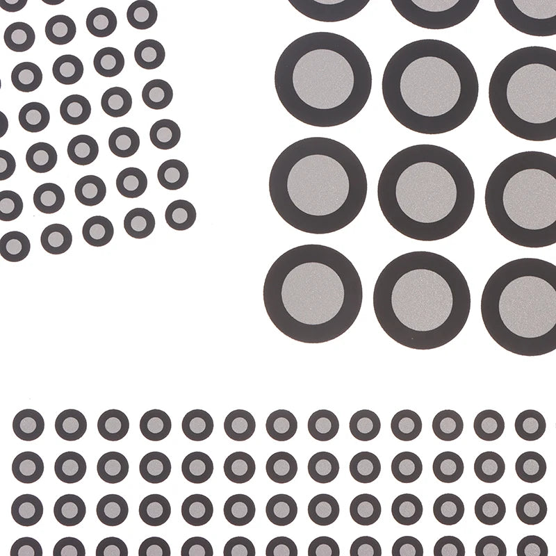 1 Sheet 3D Scanner Identification Points Reflective Markers Dot