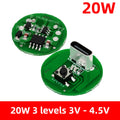 1S 3V 20W LED 10W-20W 3 2v-4 2v Type-c Three-speed Driver Board Zpaxo 10w-20w 3-4.5v 1pcs