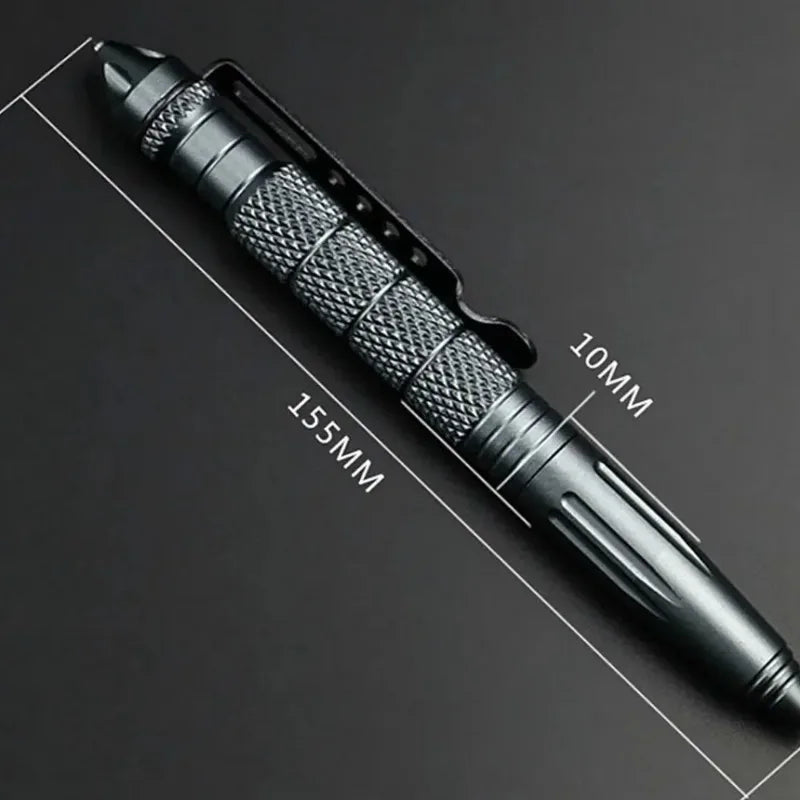 Multifunction Military Tactical Pen School Student Office Ballpoint Pens Metal Emergency Glass Breaker Self Defense EDC Supplies Zpaxo