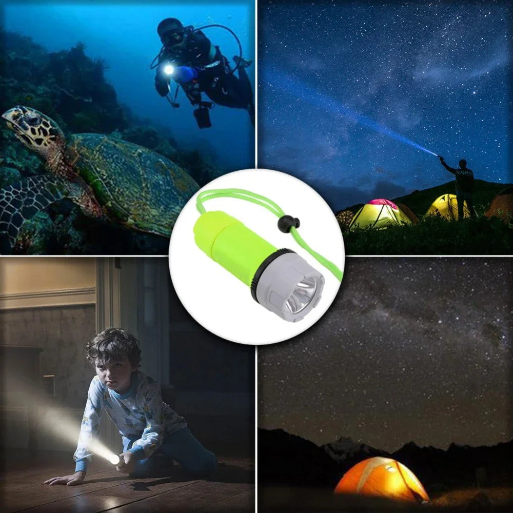 POCKETMAN 1000-Lumen Waterproof LED Diving Flashlight | 3 Modes