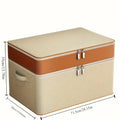 Jumbo Foldable Storage Bin Polyester Organizer-extra Large Dustproof
