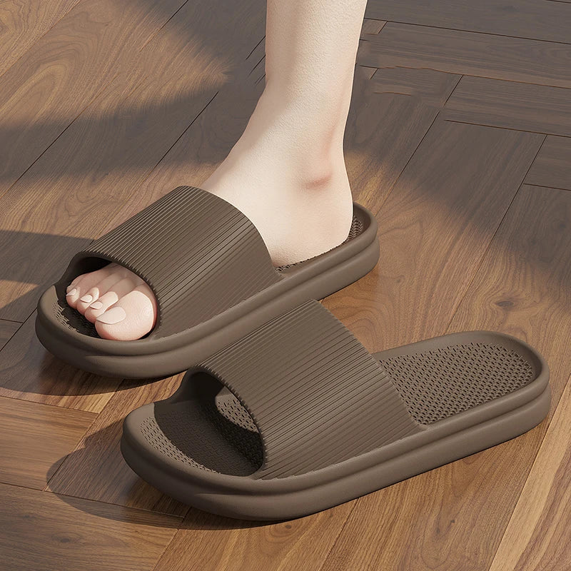 Big 48-49 Men Slippers Indoor Outdoor EVA Flat Sole Home Women Man