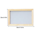 DIY Wood Paper Making Frame & Screen Mould – Multi-Size