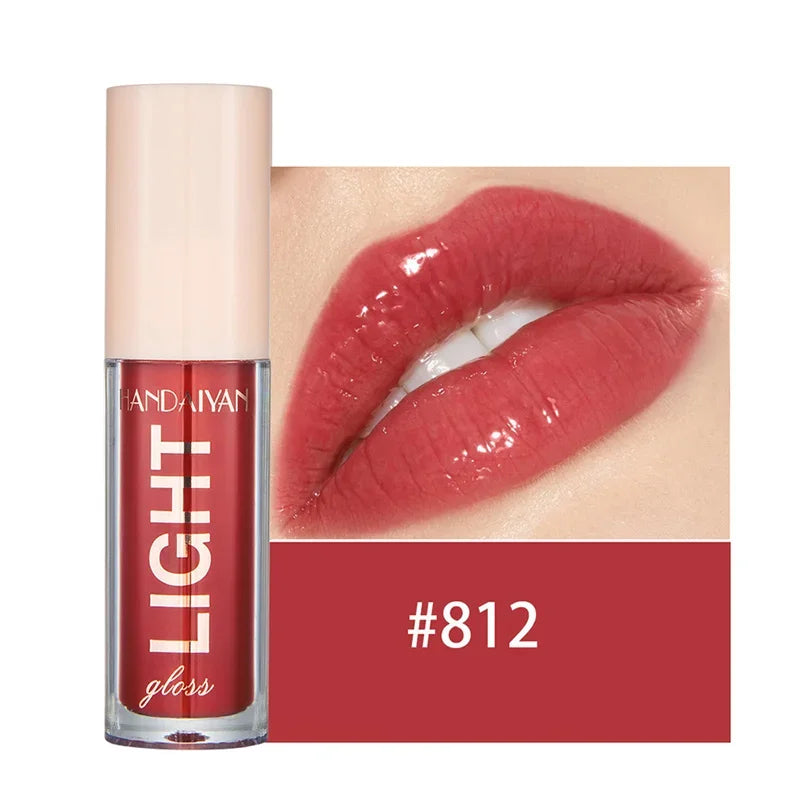 12 Colors Mirror Pearl Lip Gloss Waterproof Long-lasting Moisturizing Zpaxo 12