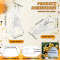 25Pcs Transparent Plastic Clips Balloon Arch Clips Backdrop Clamps, Spring Clamps For Party Decoration Crafts And Photography St Zpaxo 30pcs