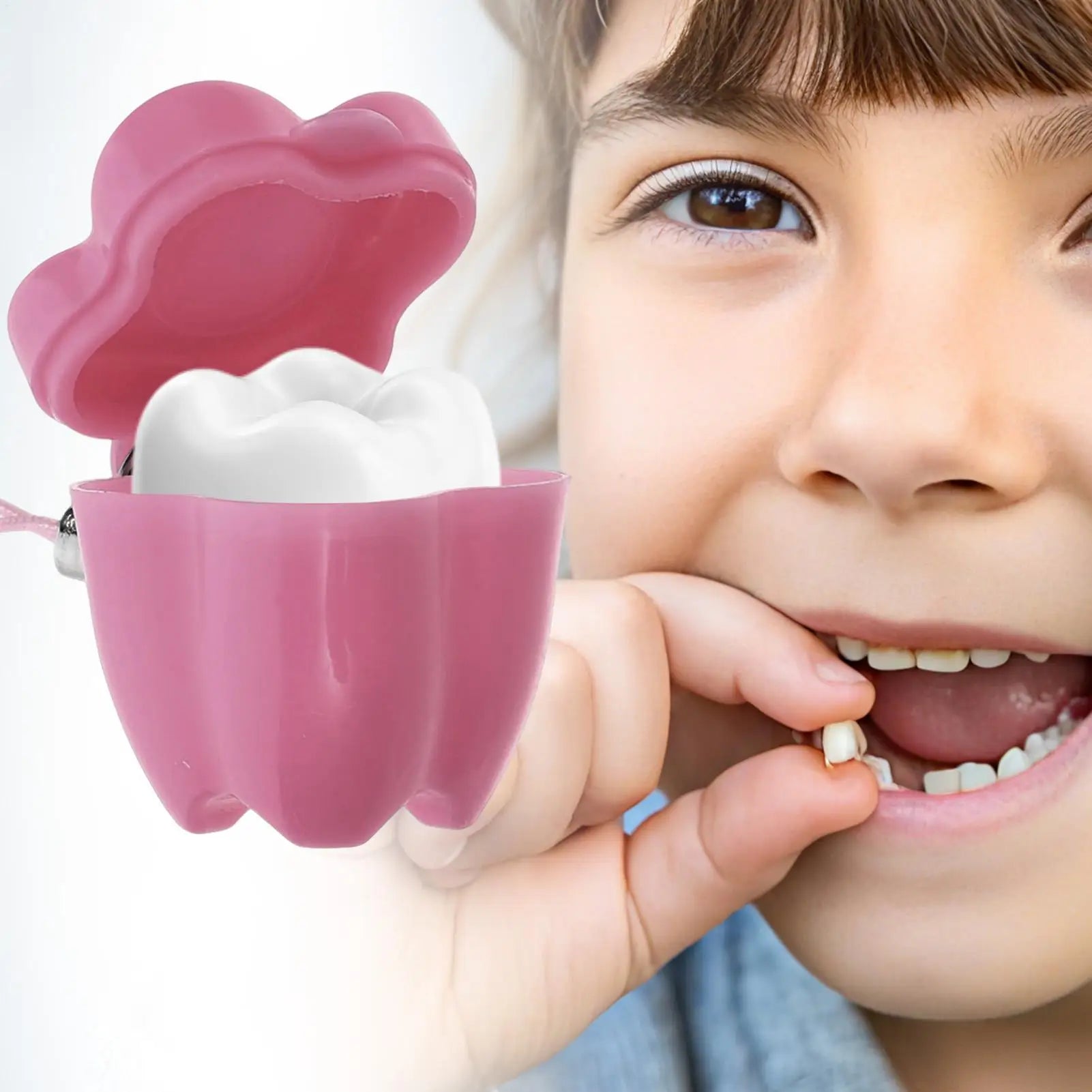 Baby Teeth Box 10 Pieces Teeth Shape Savers Tooth Storage Box For Child Toddler Boy Girl Home Travel Nursery School Preservation Zpaxo
