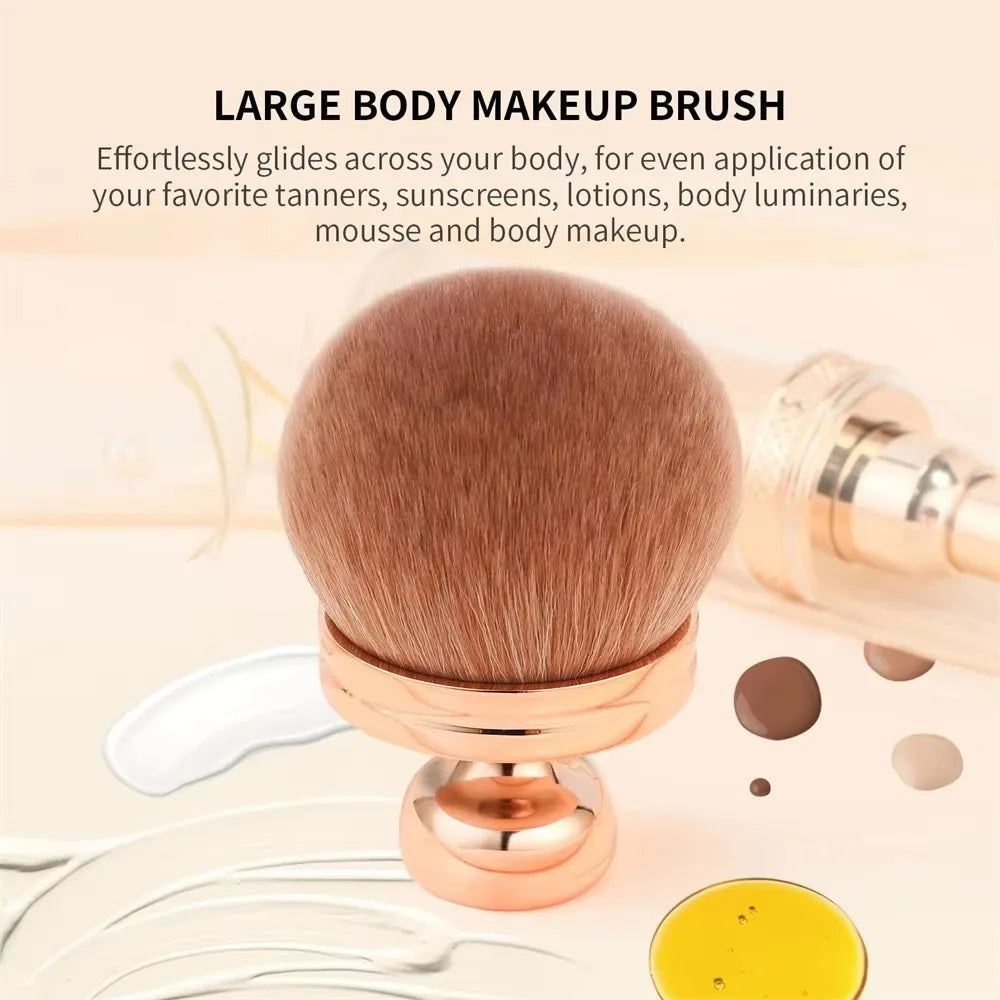 Extra Large Body Makeup Brush Soft Synthetic Hair Professional Self Zpaxo