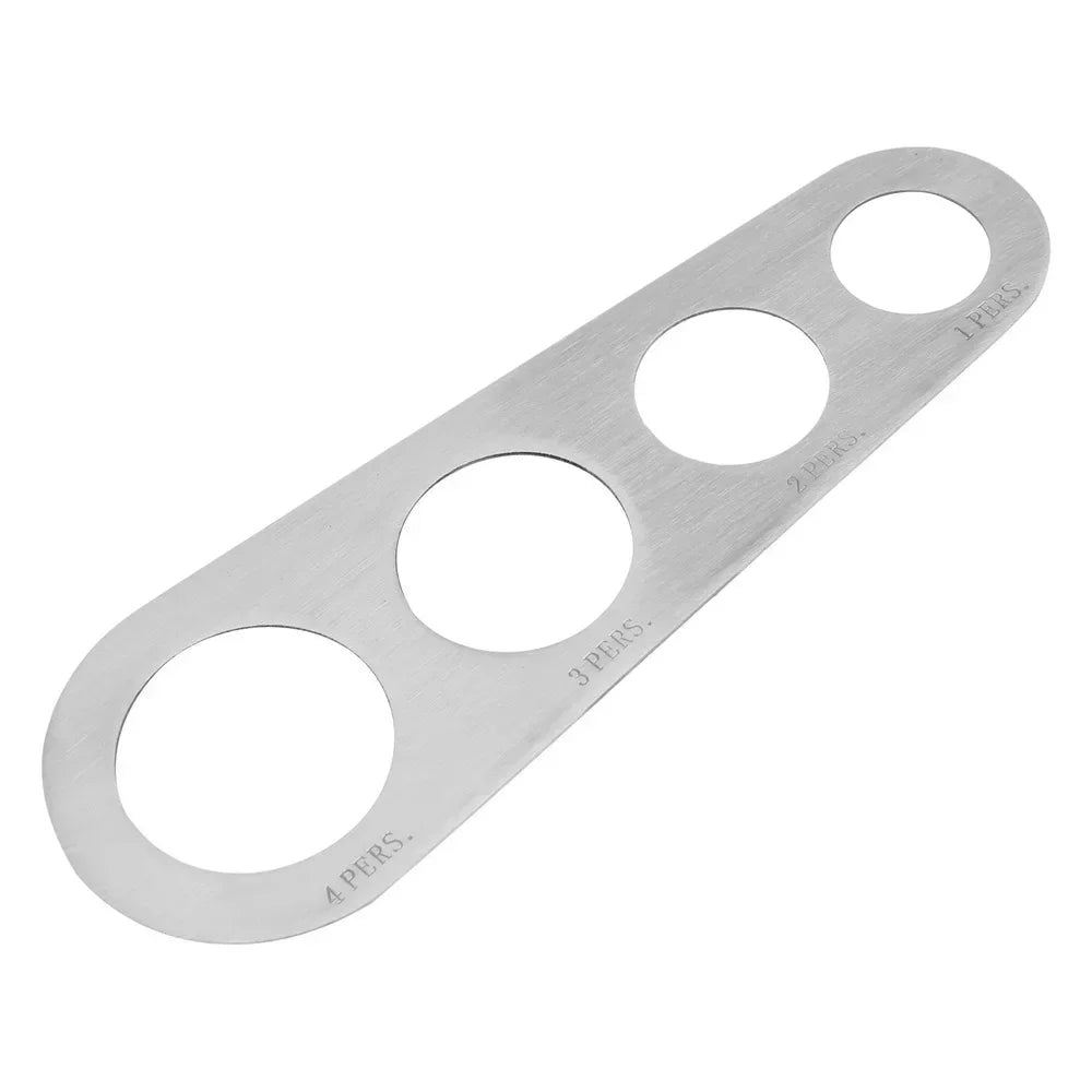 New Stainless Steel Spaghetti Pasta Noodle Measuring Tool 4 Servings For Quick Correctly Gauge Pasta Kitchen Cooking Gadgets YI Zpaxo