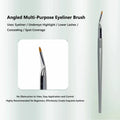 Precise Application Bent Liner Makeup Brushes Makeup Tool Angled Design Angled Eyeliner Brush Cosmetic Brush Eye Brow Tool Zpaxo A