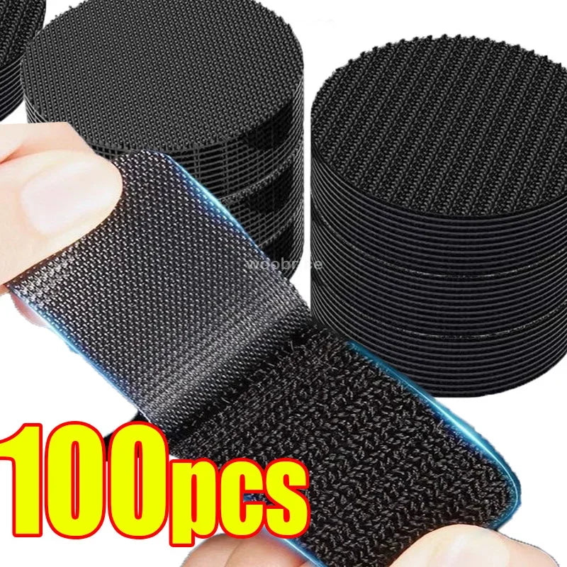 Super Strong Sewing Double-sided Tape Very Strong Adhesive Velcros Scratch Attaches Cable Organizer DIY Carpet Fasteners Auto Zpaxo