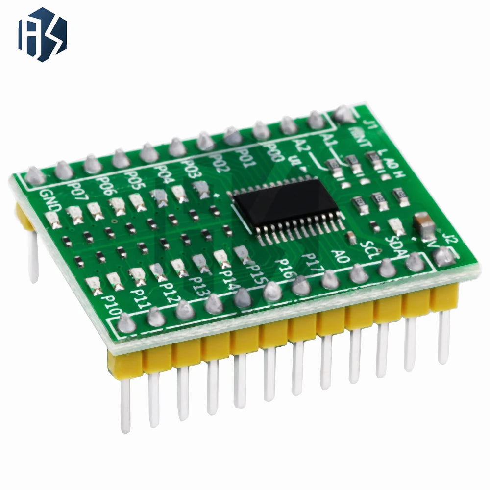 TCA9555 PCA9555A I2C GPIO Expansion Board 16 Digital Inputs Outputs Zpaxo