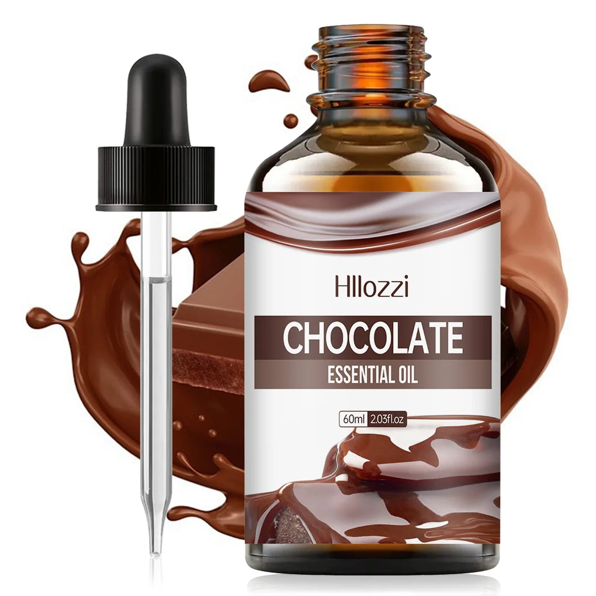 CHOCOLATE ESSENTIAL OIL a high-quality moisturizing nourishing massage oil with a refreshing scent, suitable for all skin types Zpaxo 60ml CHOCOLATE Other