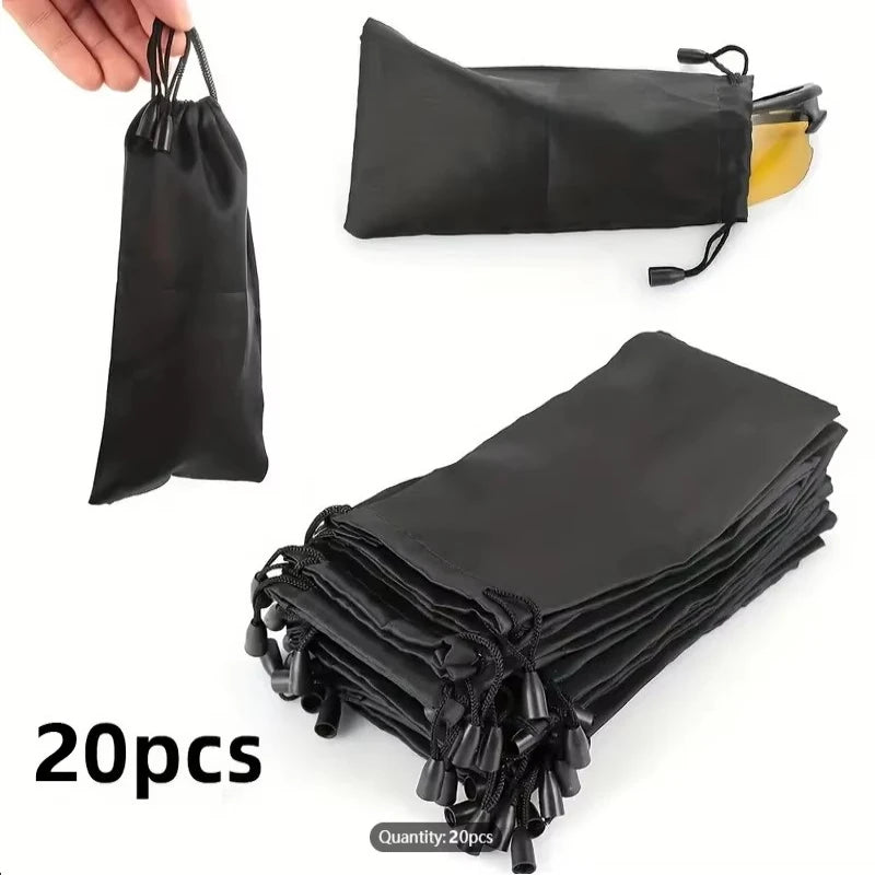 Microfiber Sunglasses Pouches – Soft Waterproof Glasses Bags