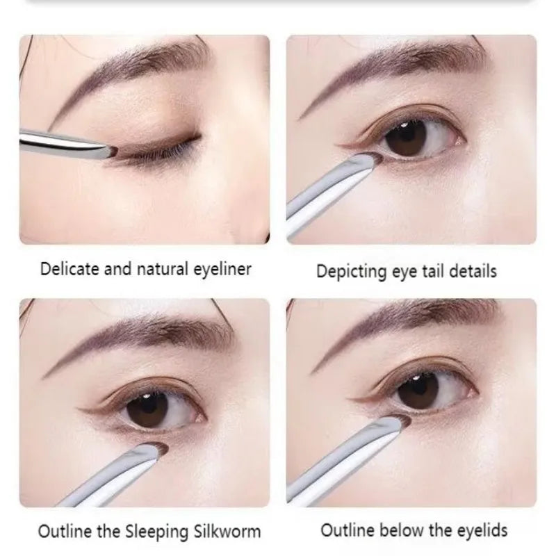 Crescent Eyeliner Brush Aegyo Sal Highlight Eye Down Detail Eyeshadow Zpaxo