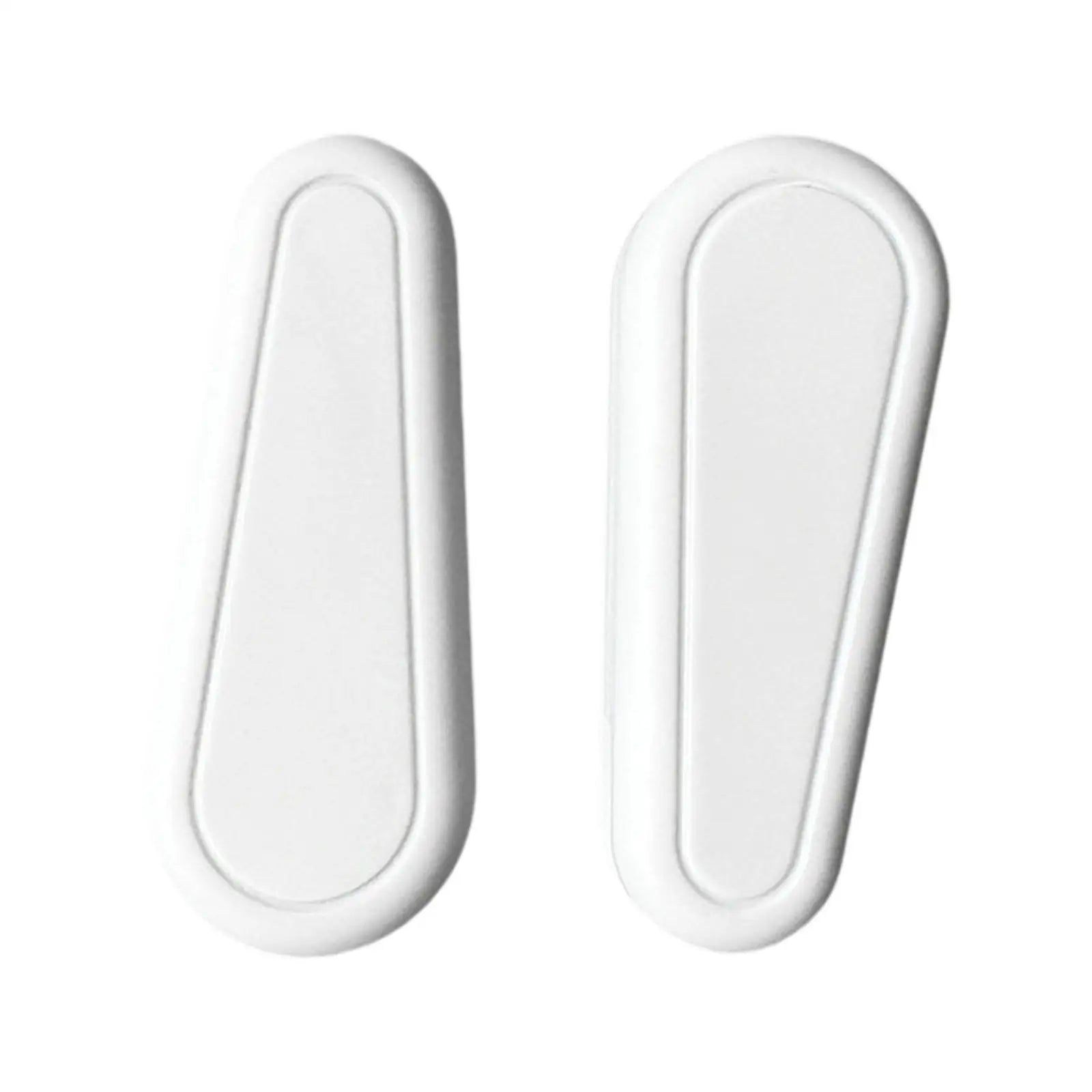 2x Curtain Bead Chain Counterweight Handle Length 9cm Repair Parts Rolling Rope Handle Smooth Surface White Simple Assembly Zpaxo