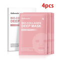 Bio Collagen Real Deep Mask Overnight Hydrogel Facial Mask Pore Minimizing Collagen Supplement Anti Wrinkle Sleeping Face Mask Zpaxo 4pcs