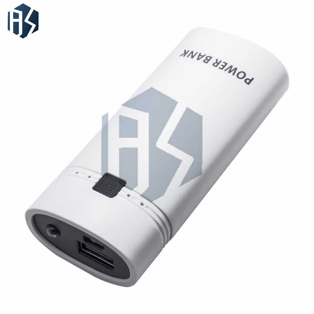 1PCS Detachable Design With Indicator Light For Smart Phone Power Bank Case Battery Practical For 18650 Battery Zpaxo
