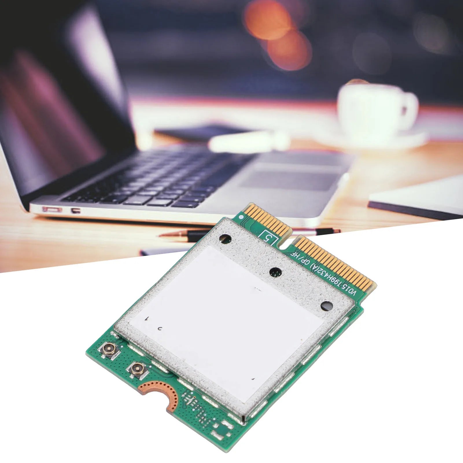 WiFi 7 Wireless Adapter Module Support for Windows 11 2.4G 5G 6GHz Triple Band M.2 5.8Gbps Laptop Network Adapter Module Zpaxo
