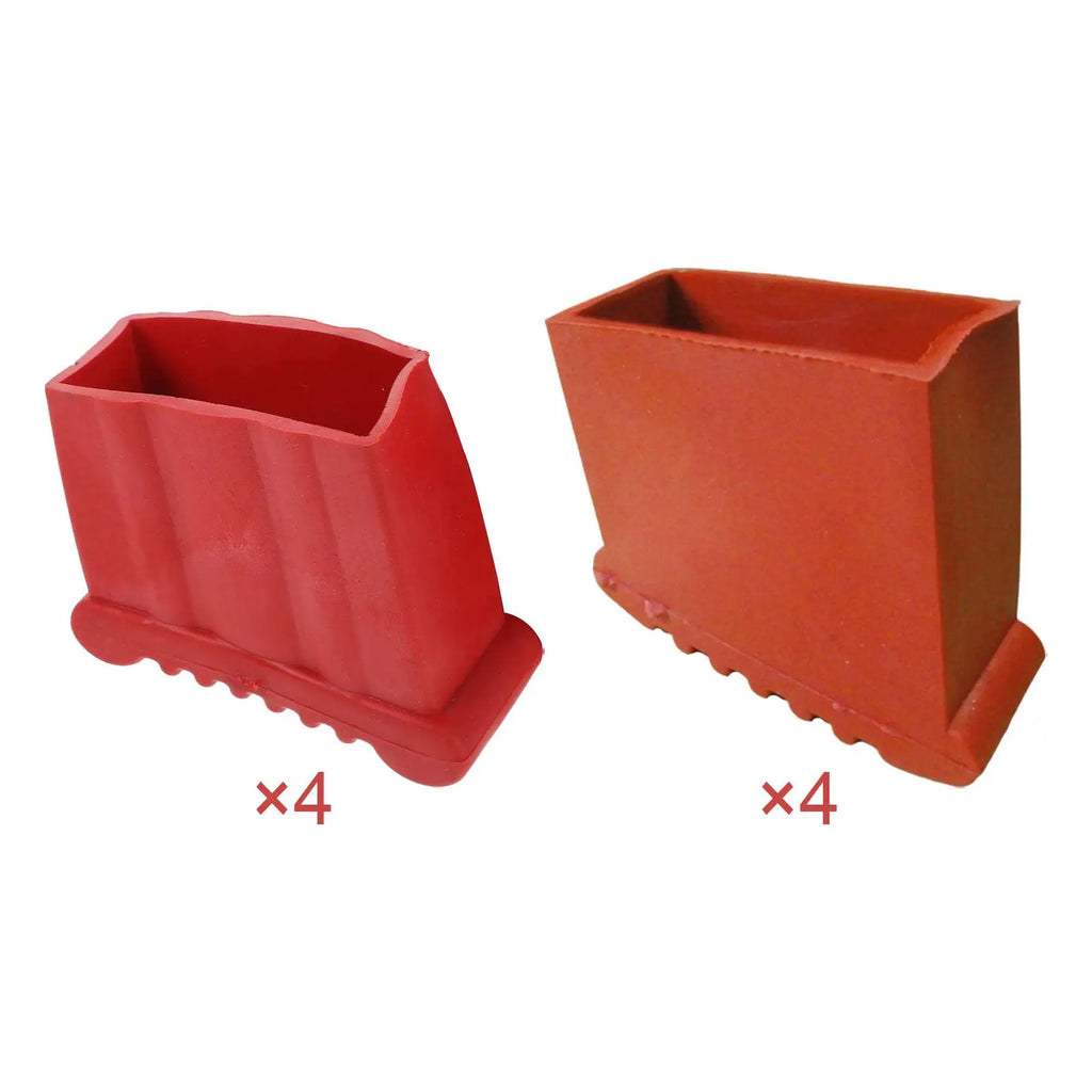 4x Ladder Feet Covers Universal Replacement Durable Security Bumper Extension Ladder Covers Ladder Accessories Zpaxo