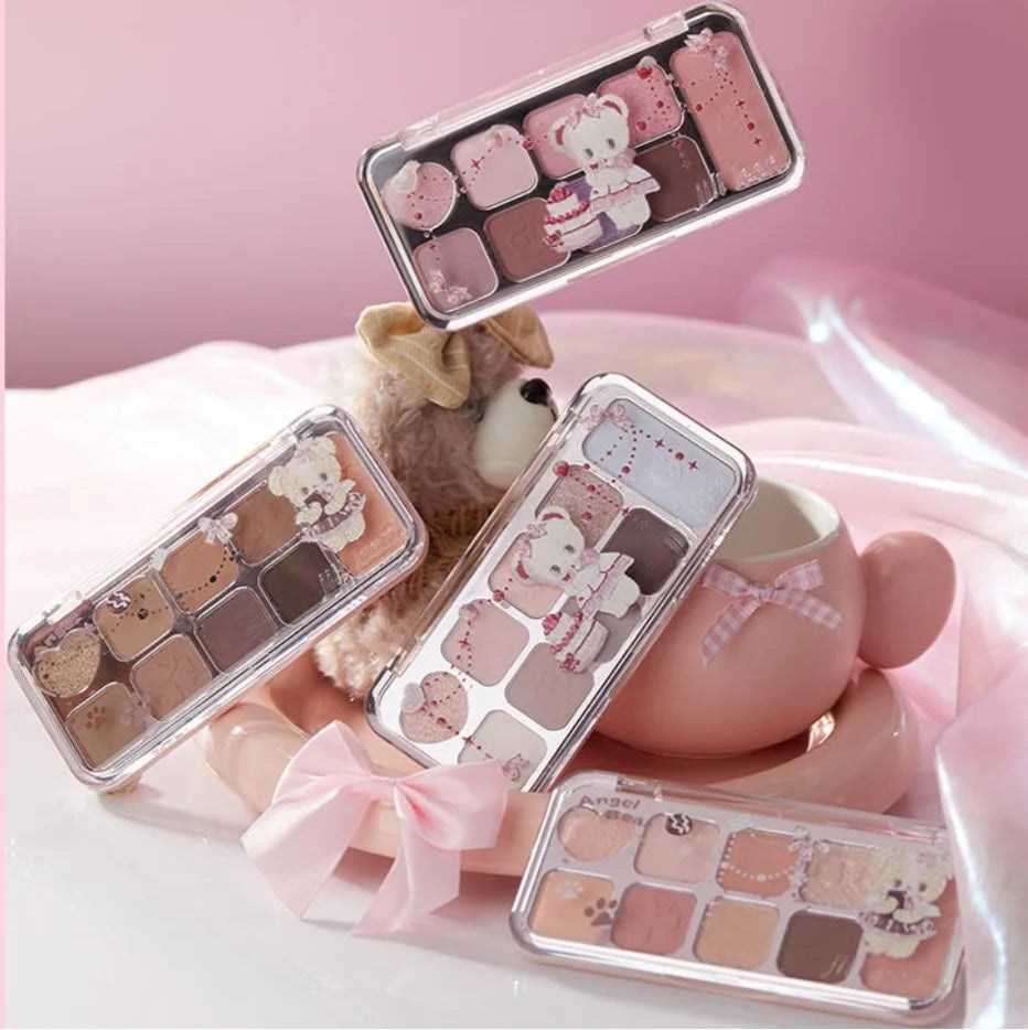 JILL LEEN 9 Colors Eyeshadow All One Palette Matte Satin Shimmer Face Zpaxo