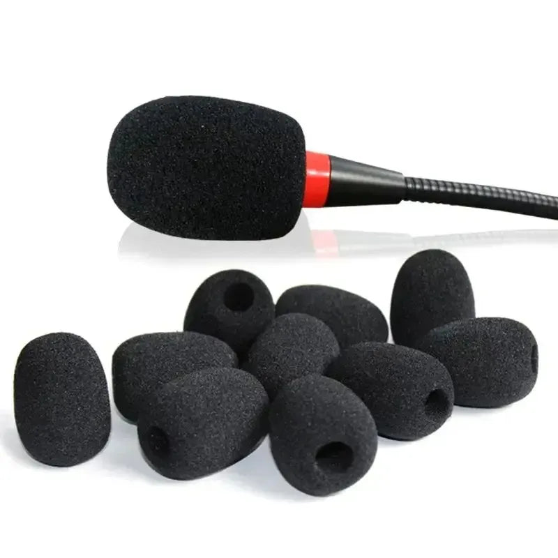 Mic Foam Windscreen Cover for Gooseneck Headset Meeting Mic