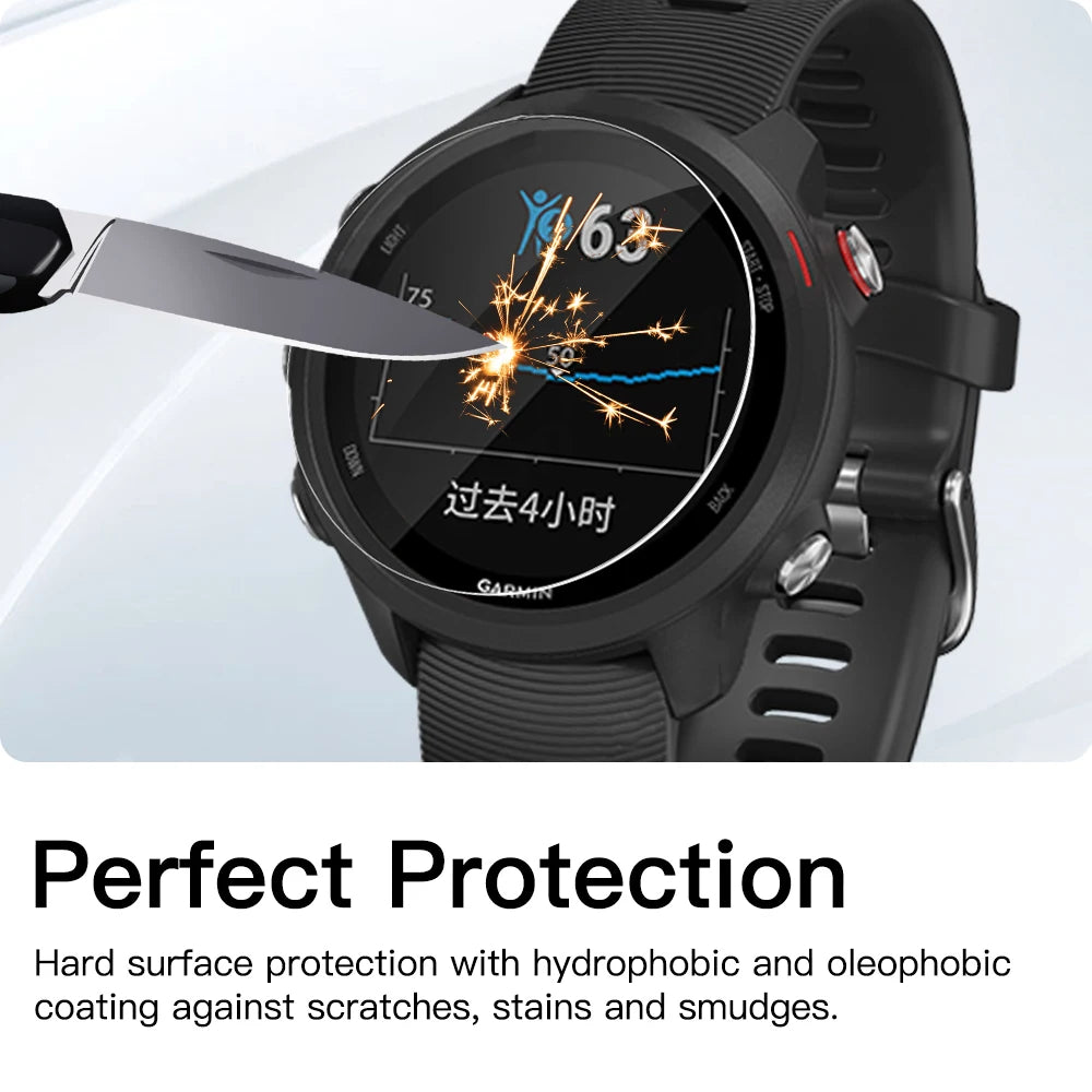 Screen Protector For Garmin Forerunner 55 235 245 245M 255 255S 645 935 945 955 9H Tempered Glass Anti-Scratch Film Accessories Zpaxo