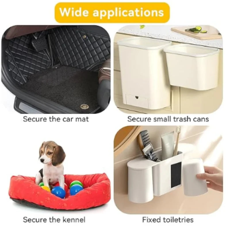 Tape Non-slip Sofa Diy Self-adhesive Carpet Fixing Stickers Car Fastener Accessories Double-sided Car Floor Mats Apparel Zpaxo