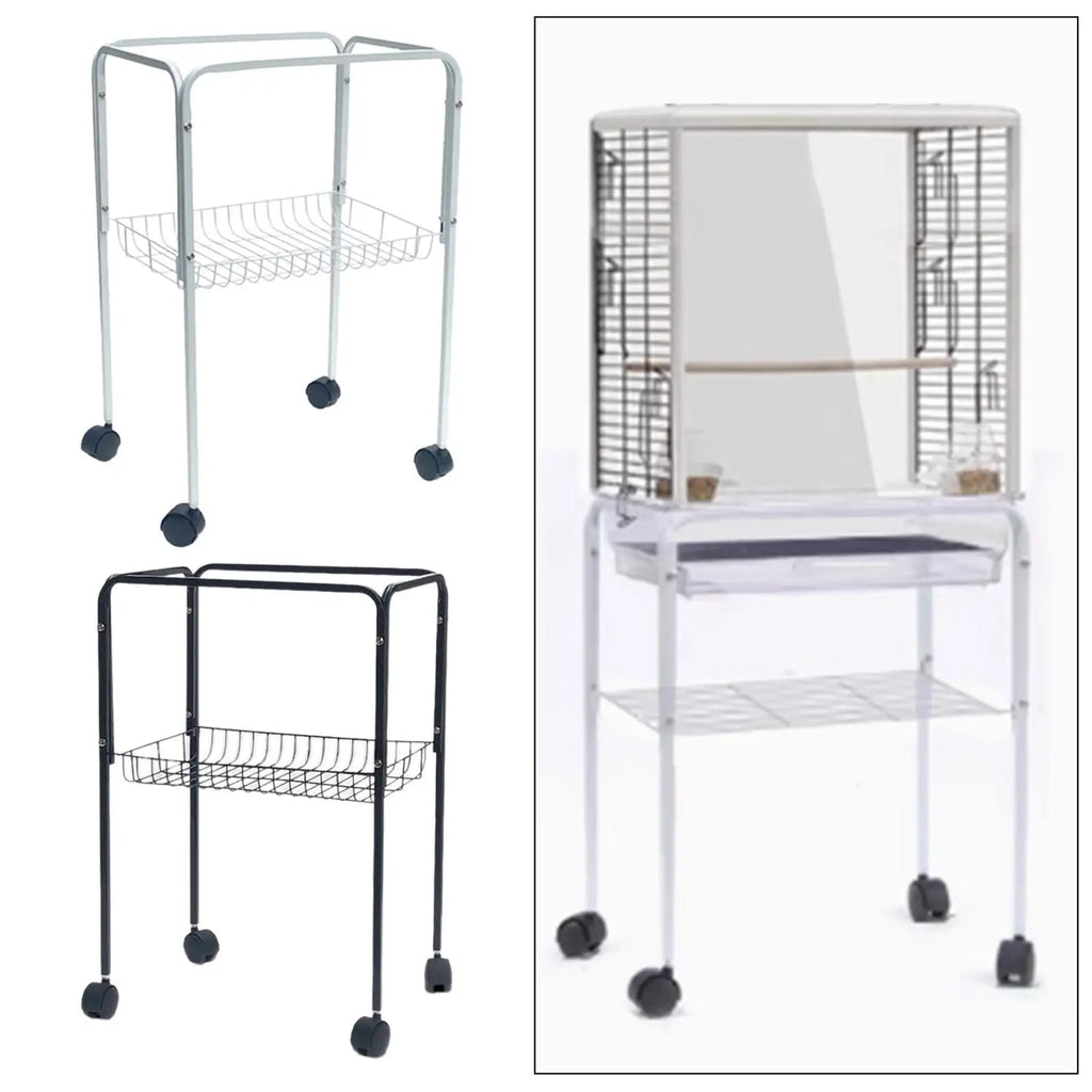 Bird Cage Stand Multifunctional Practical Vanity Tray Bathroom Side Zpaxo