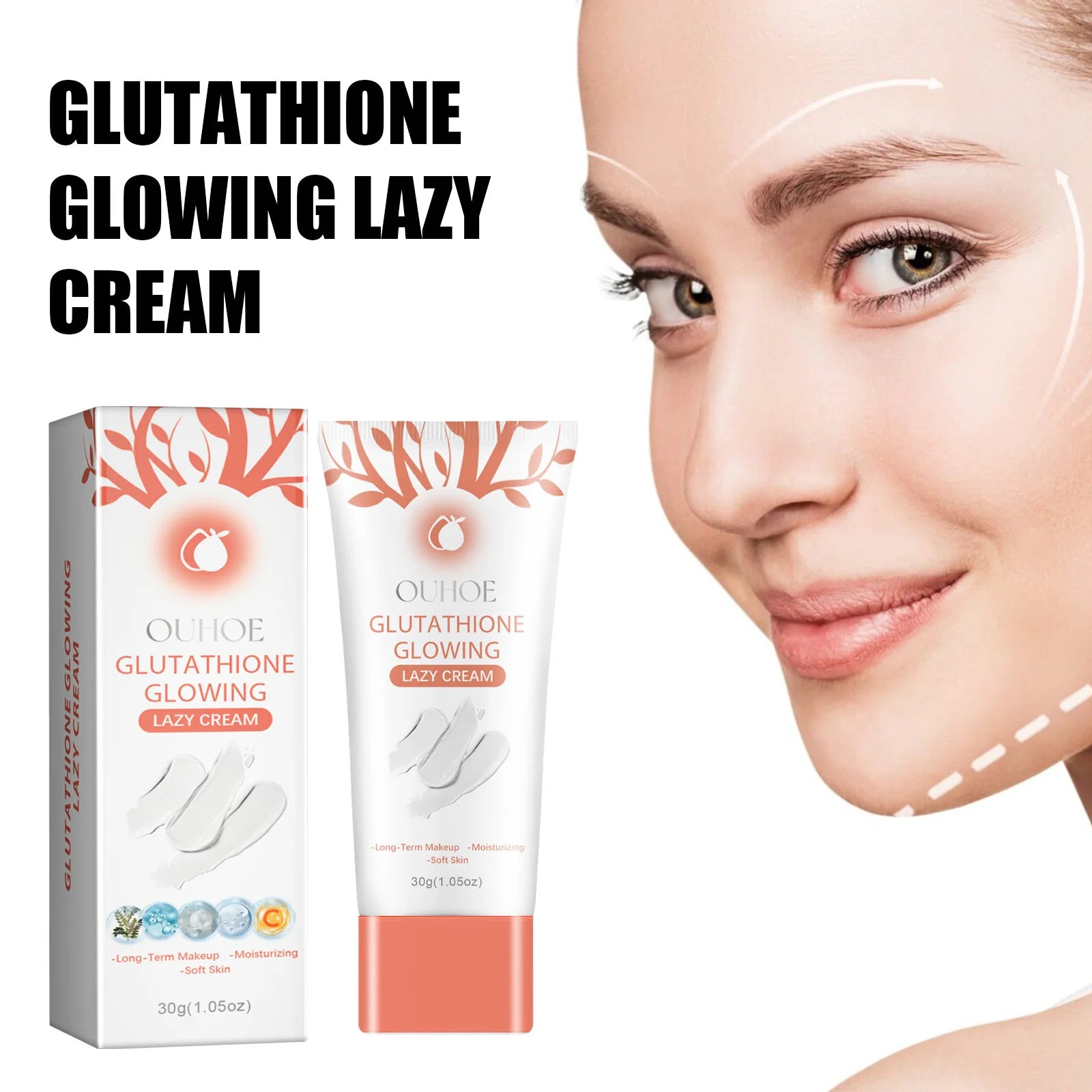 OUHOE Brightening Cream Thigh Underarm Inner Melanin Lightening Zpaxo