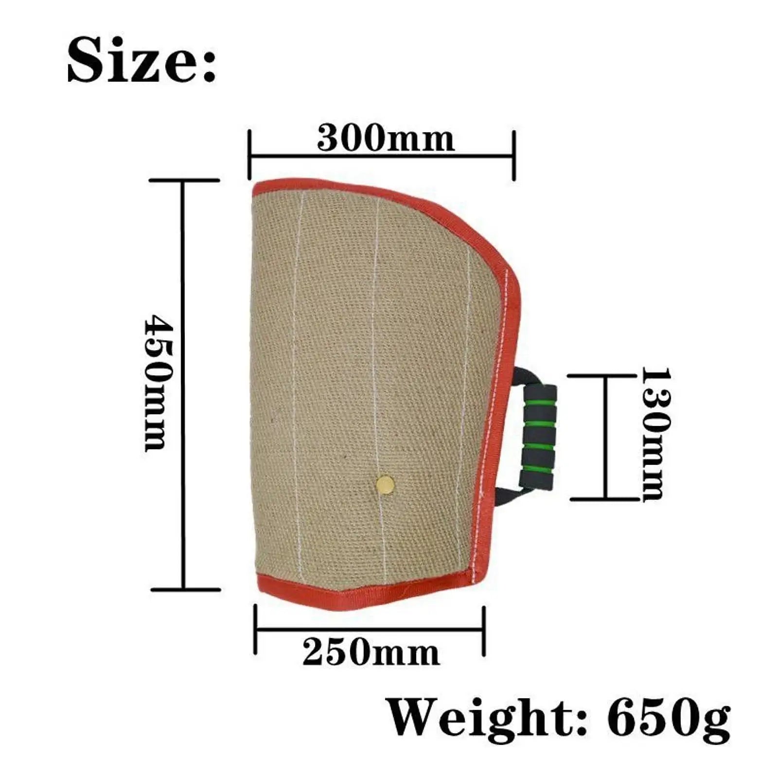 Dog Training Sleeves Puppy Biting Interactive Durable Professional Dogs Training Arm Protection for Work Dog Puppy Playing Zpaxo red edge 2