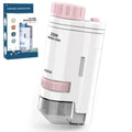 Kids Science Microscop 60-200x Pocket Microscope Porta Electric Mini Handheld Microscope Outdoor Educational Child Interest Toy Zpaxo Pink