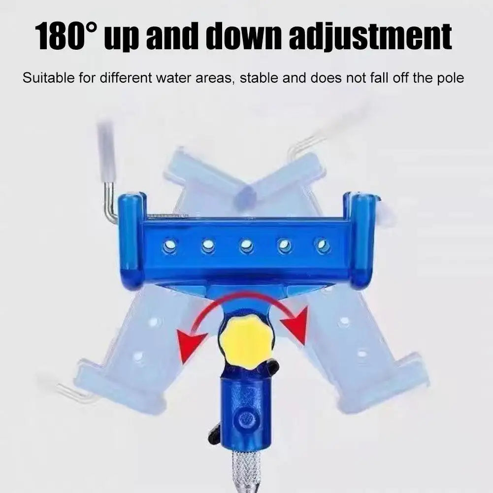360° Adjustable Stainless Steel Fishing Rod Holder Bracket Fishing Rod Holder Zpaxo