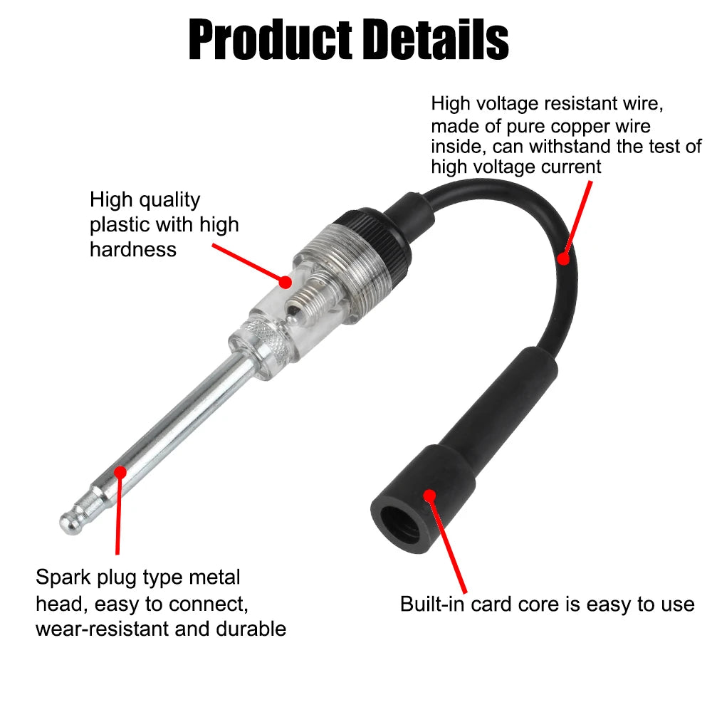 Repair Tools Ignition System Coil Engine Test In-line Igniton Spark