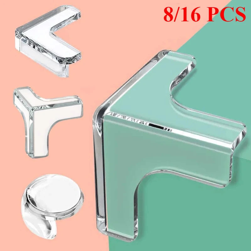 8 Upgraded Corner Protector Baby Safety Silicone Guards Edges Widened