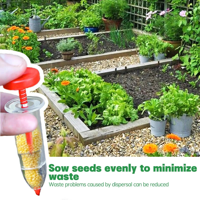 2-in-1 Mini Manual Precision Seeding Tool Essential Garden Planting