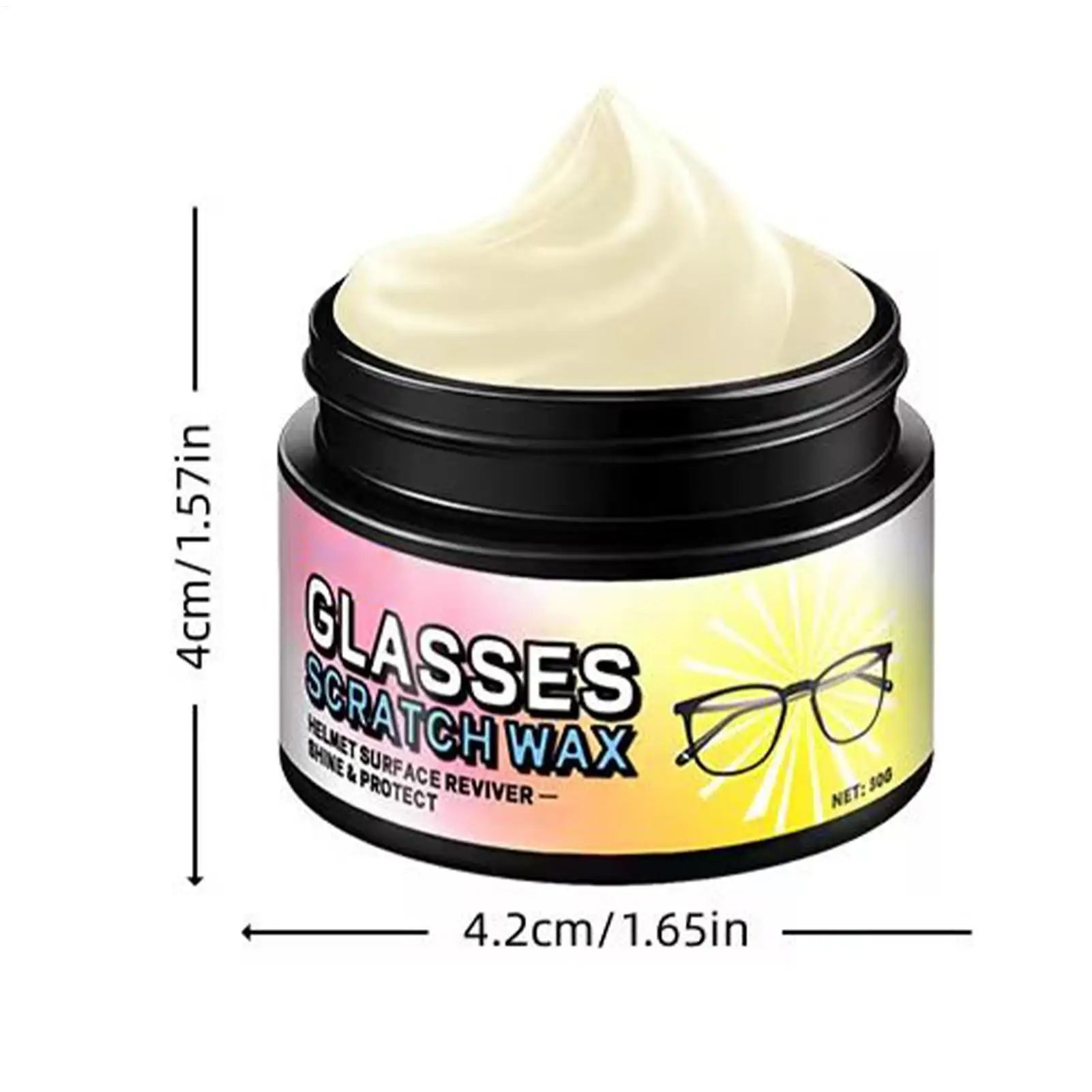 Eyeglass Scratch Remover Lens Repair Restoration Cleaning Metal Frame