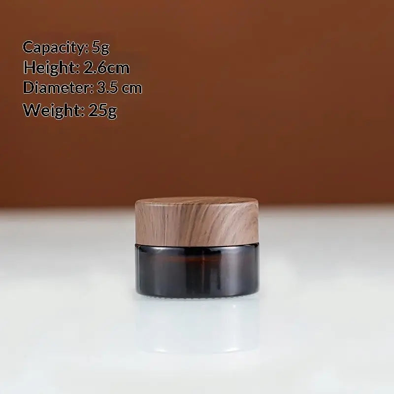 10 15 20 30 50 Dark Tan Cream Bottle Glass Separate Face Eye Box Zpaxo 5g