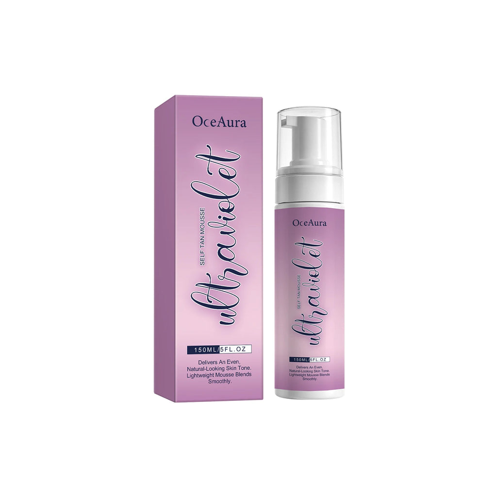 OceAura Self Tan Mousse – Sunless Tanning Foam for Body Self Tanning Mousse Zpaxo 150ml Boxed