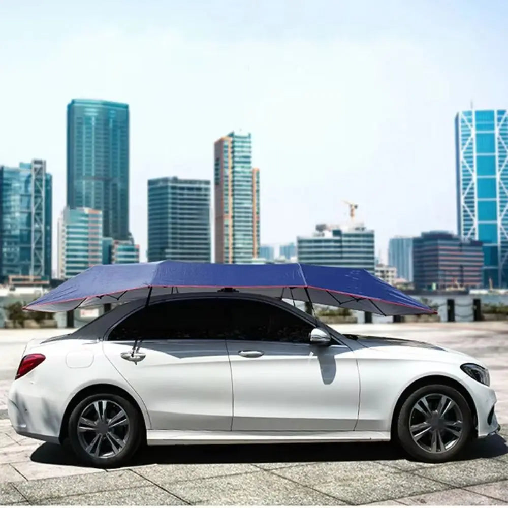 UV Protection Auto Retractable Car Cover Waterproof 4X2 1M Foldable Zpaxo