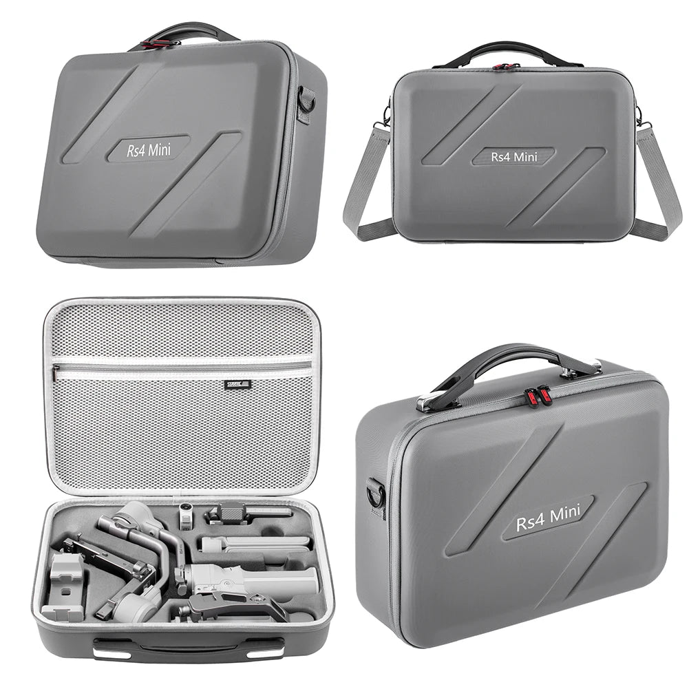 RS4 Mini Carrying Case PU Travel Shoulder Bag Shockproof Anti-scratch