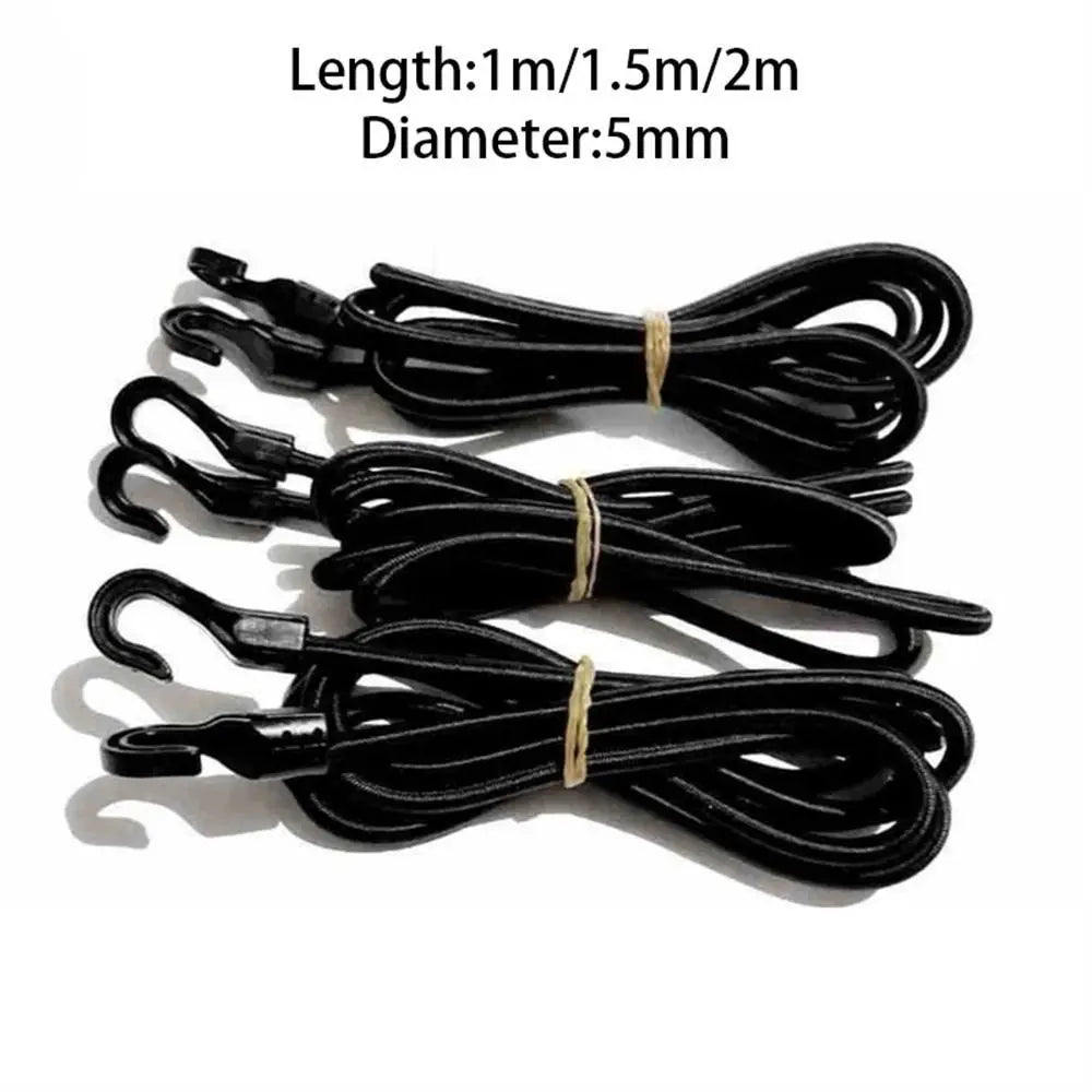 Boat Heavy Duty Plastic Hook 1m/1.5m/2m Kayak Motorcycles Luggage Rope Car Luggage Strap Bungee Cord Bikes Rope Tie Zpaxo